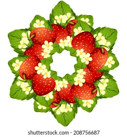 Abstract flower background with place for your text