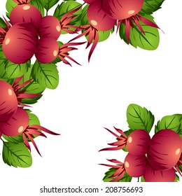 Abstract flower background with place for your text