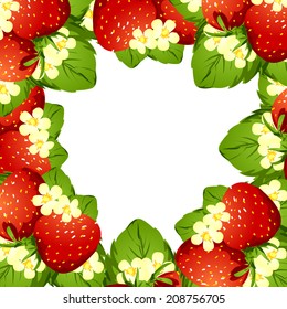 Abstract flower background with place for your text