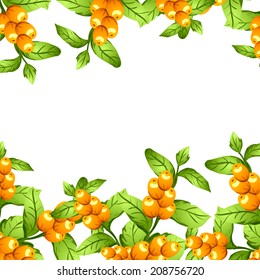 Abstract flower background with place for your text