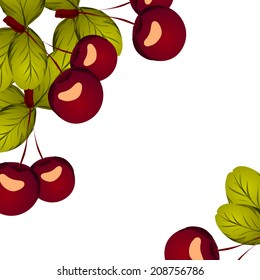 Abstract flower background with place for your text