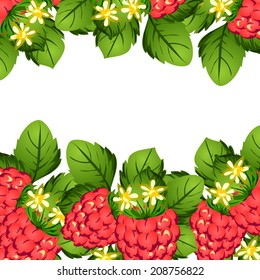 Abstract flower background with place for your text