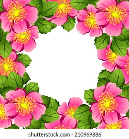 Abstract flower background with place for your text