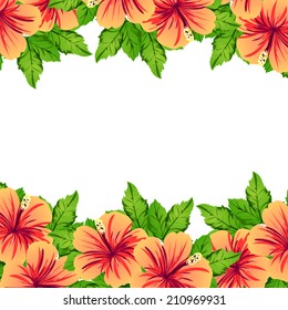 Abstract flower background with place for your text