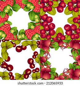 Abstract flower background with place for your text