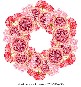 Abstract flower background with place for your text