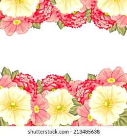 Abstract flower background with place for your text
