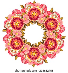 Abstract flower background with place for your text