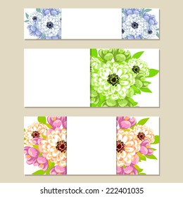 Abstract flower background with place for your text