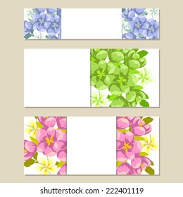Abstract flower background with place for your text