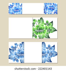 Abstract flower background with place for your text