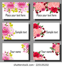 Abstract flower background with place for your text