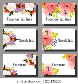 Abstract flower background with place for your text