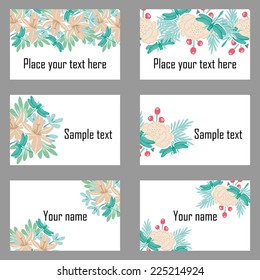 Abstract flower background with place for your text