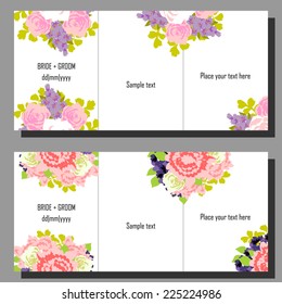 Abstract flower background with place for your text Abstract flower background with place for your text