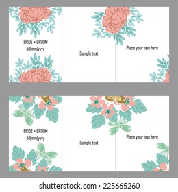 Abstract flower background with place for your text