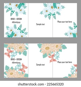 Abstract flower background with place for your text