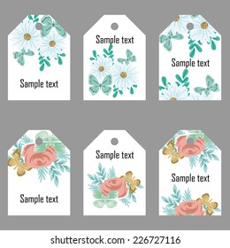 Abstract flower background with place for your text 