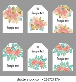 Abstract flower background with place for your text 