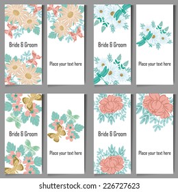 Abstract flower background with place for your text