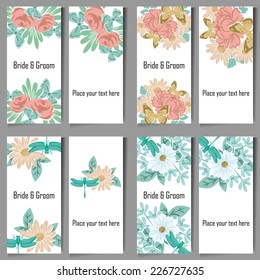 Abstract flower background with place for your text