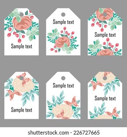 Abstract flower background with place for your text