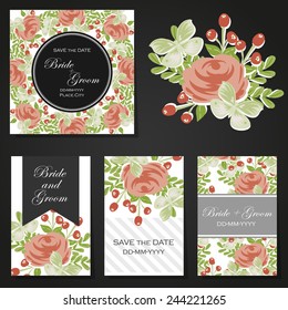 Abstract flower background with place for your text