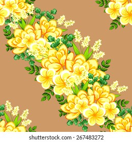 Abstract flower background with place for your text