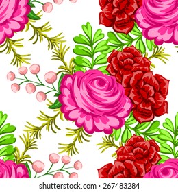 Abstract flower background with place for your text
