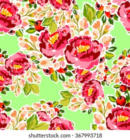 Abstract flower background with place for your text