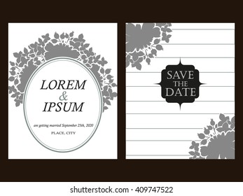Abstract flower background with place for your text