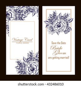 Abstract flower background with place for your text