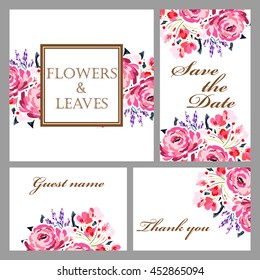 Abstract flower background with place for your text
