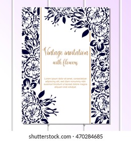 Abstract flower background with place for your text