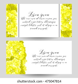 Abstract flower background with place for your text