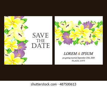 Abstract flower background with place for your text