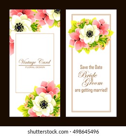 Abstract flower background with place for your text
