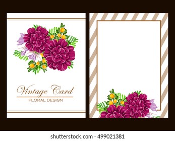 Abstract flower background with place for your text