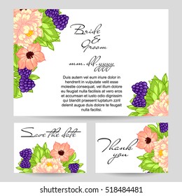 Abstract flower background with place for your text