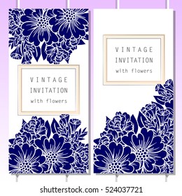 Abstract flower background with place for your text