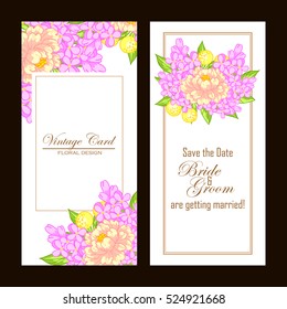 Abstract flower background with place for your text