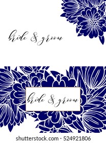 Abstract flower background with place for your text