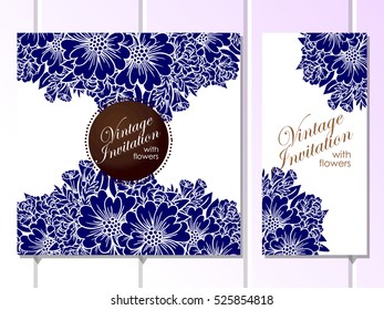 Abstract flower background with place for your text