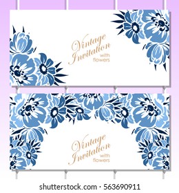 Abstract flower background with place for your text
