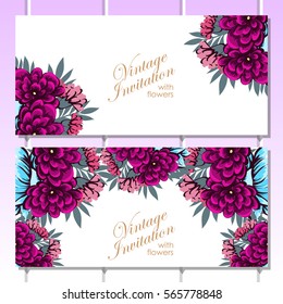 Abstract flower background with place for your text