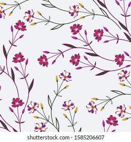 Abstract flower background. For printing on textiles, wrapping paper, postcards, notebooks and other purposes.