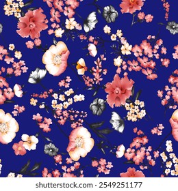 Abstract Flower background suitable for home decore and wallpaper purpose



