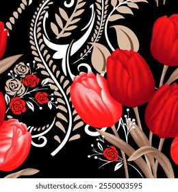Fundo de flor abstrato adequado para decore home e papel de parede finalidade


