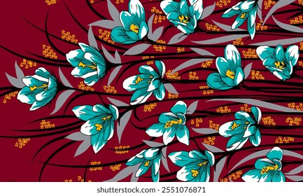 Abstract Flower background suitable for home decore and wallpaper purpose