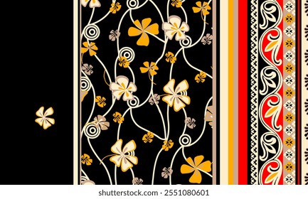 Abstract Flower background suitable for home decore and wallpaper purpose
